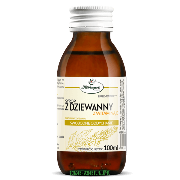 Herbapol Kraków Syrop z dziewanny z witaminą C 100ml
