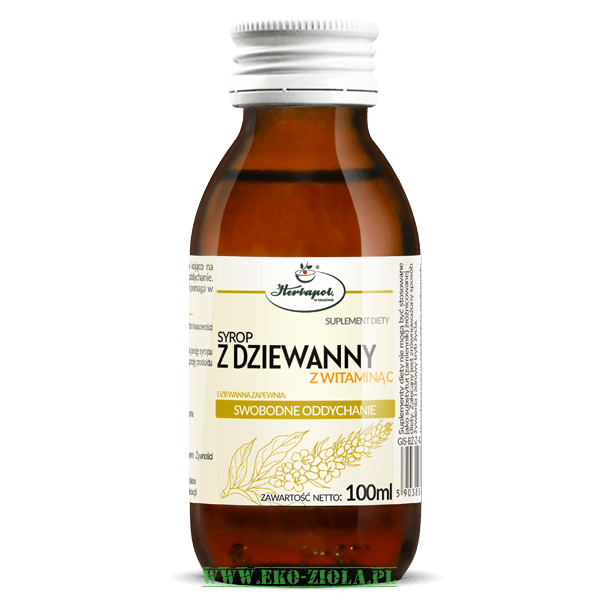 Herbapol Kraków Syrop z dziewanny z witaminą C 100ml