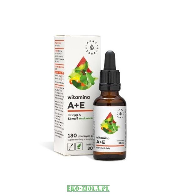 Aura Herbals Witamina A+E krople 30ml