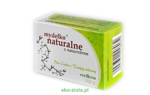 VinsVin Mydło naturalne z nanosrebrem w kostce 100g