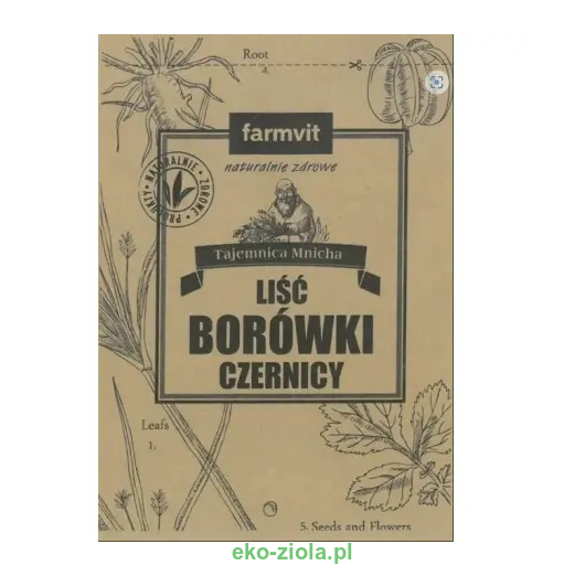 Farmvit Borówka czernica liść 50g