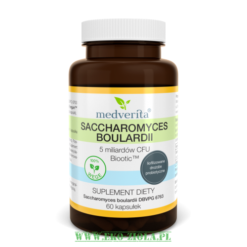 Medverita Saccharomyces boulardii Biootic™ 5 miliardów CFU - 60 kapsułek