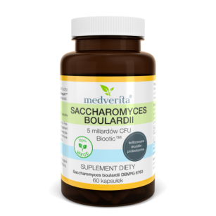 Medverita Saccharomyces boulardii Biootic™ 5 miliardów CFU - 60 kapsułek