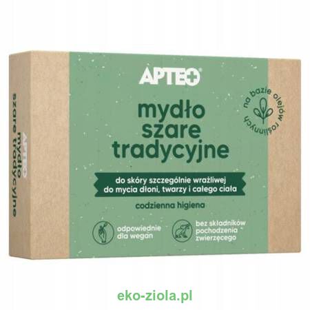 Apteo Mydło szare tradycyjne 100g