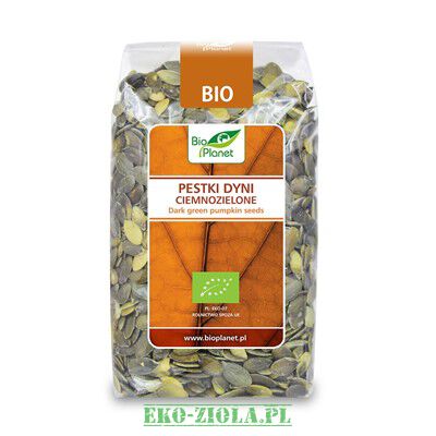 Bio Planet Pestki dyni ciemnozielone BIO 350g