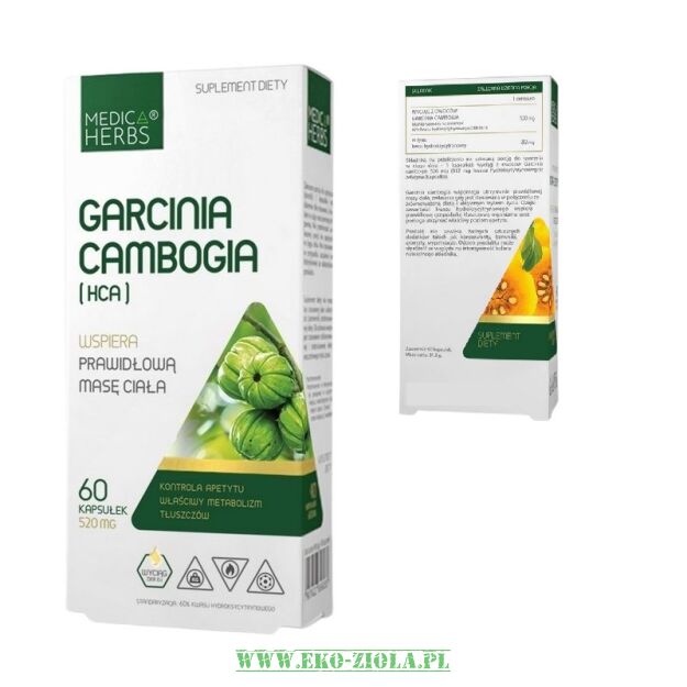 Medica Herbs Garcinia cambogia 520mg 60kaps
