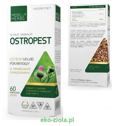 Medica Herbs Ostropest 312mg 60kaps