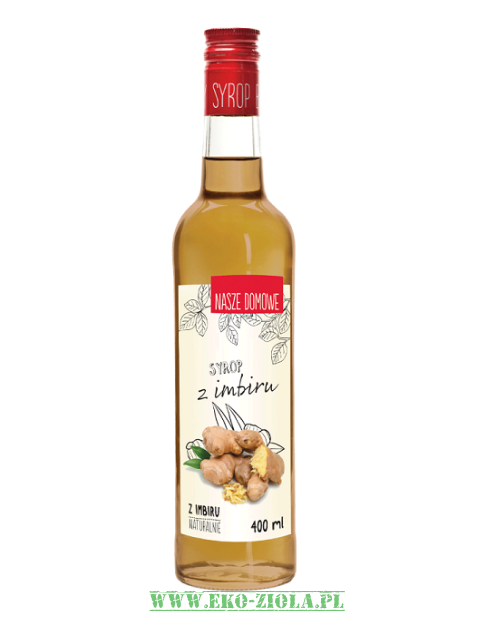 Nasze Domowe Syrop z Imbiru 400ml