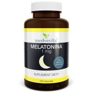 Medverita Melatonina 1mg 180kaps