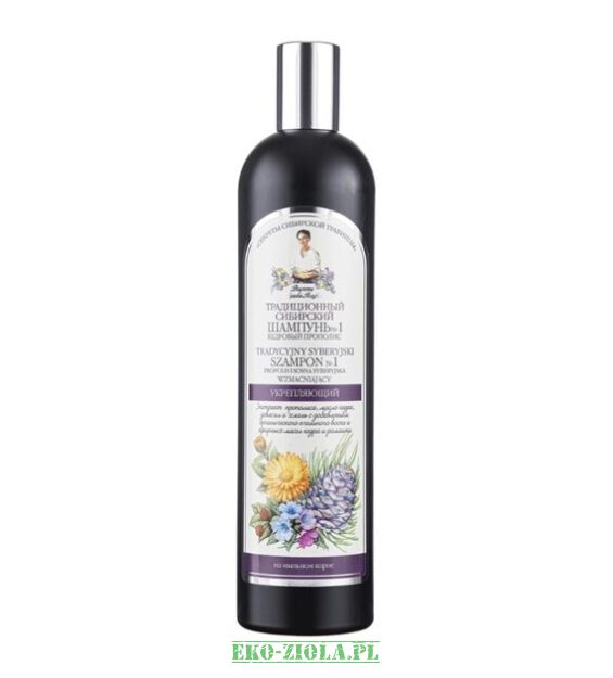 Agafia Szampon do włosów nr 1 wzmacniający 550ml Estonia
