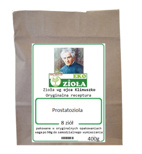 Wsparcie i profilaktyka przy -  Prostatoziola - zestaw mieszanki ziół wg Klimuszko 450g