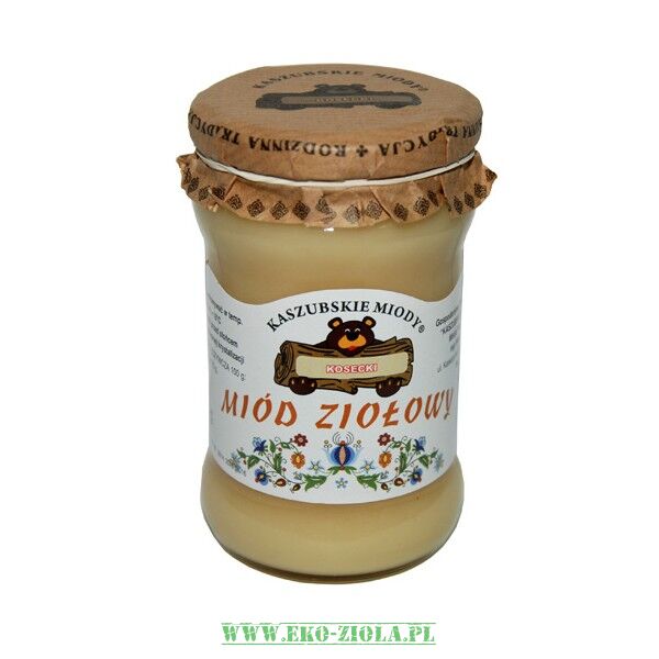 Kosecki Miód Ziołowy (łąkowy, wielokwiatowy) 375g