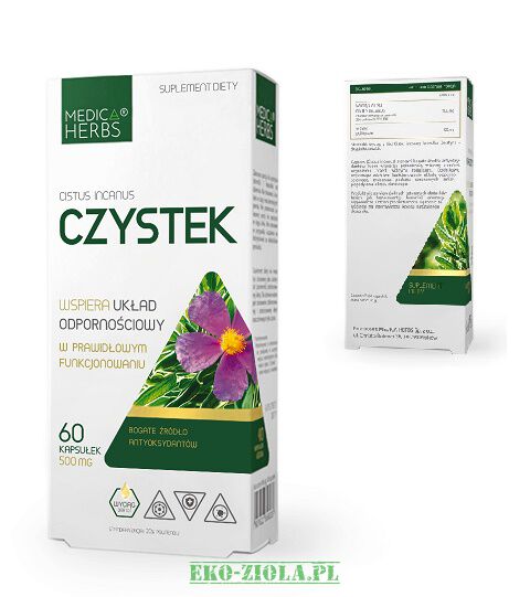 Medica Herbs Czystek 500mg 60kaps