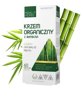 Medica Herbs Krzem organiczny z bambusa 350mg 60kaps