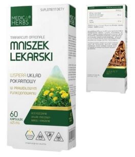 Medica Herbs Mniszek lekarski 625mg 60kaps