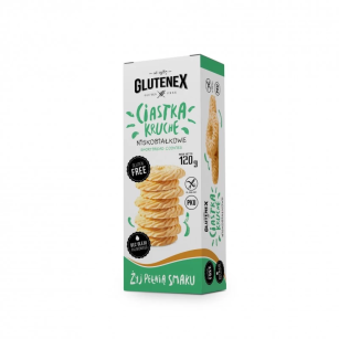 Glutenex Ciastka kruche niskobiałkowe bez glutenu 120g