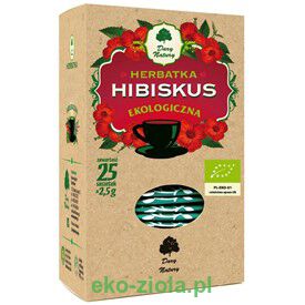 Dary Natury herbatka Hibiskus EKO 25x2,5g