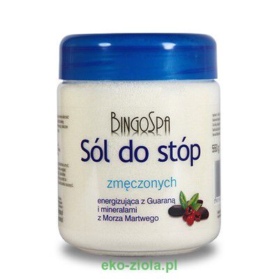 BingoSpa Sól do stóp Zmęczone nogi 500g