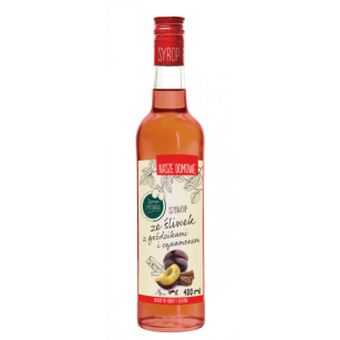 Nasze Domowe Syrop ze Śliwki + goździk + cynamon 400ml