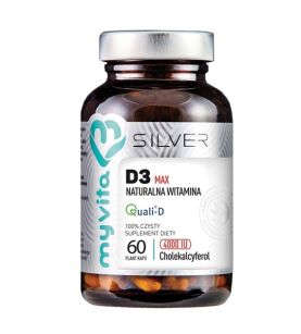 MyVita Silver Pure Witamina D3 MAX 4000IU 60kaps