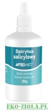 Apteo Spirytus salicylowy 2% 100ml, Lek OTC