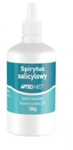 Apteo Spirytus salicylowy 2% 100ml, Lek OTC