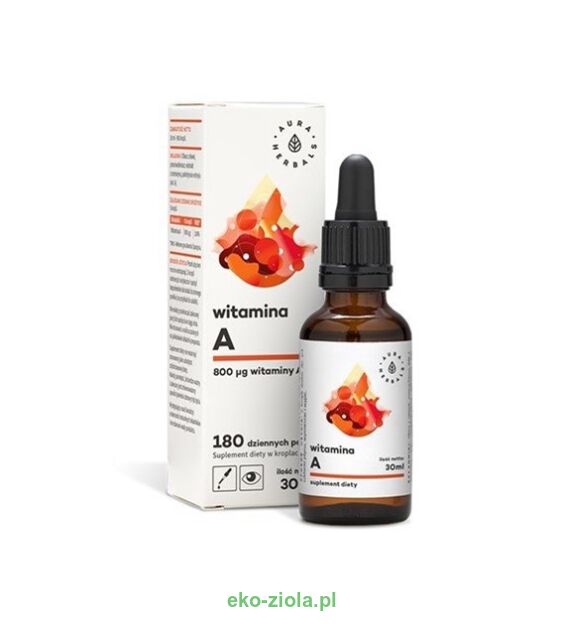 Aura Herbals Witamina A krople 30ml