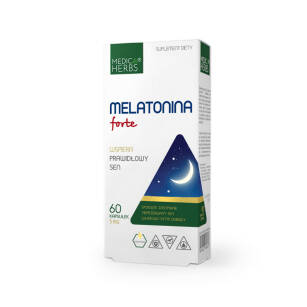 Melatonina Forte 5mg 60kaps, Medica Herbs