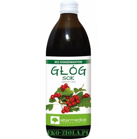 Alter Medica Sok z głogu 500ml