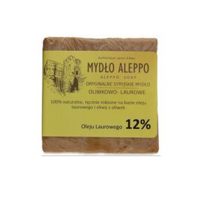 Biomika Mydło Aleppo oliwkowo-laurowe 12% 190g