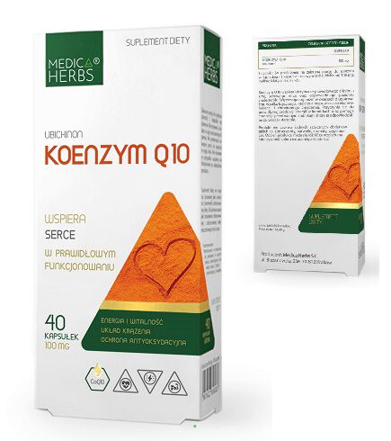 Koenzym Q10 100mg 40kaps, Medica Herbs