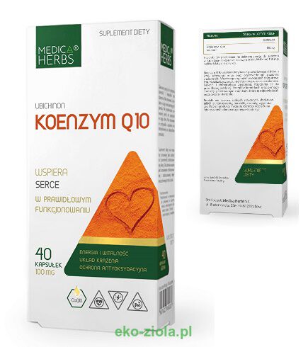 Medica Herbs Koenzym Q10 100mg 40kaps
