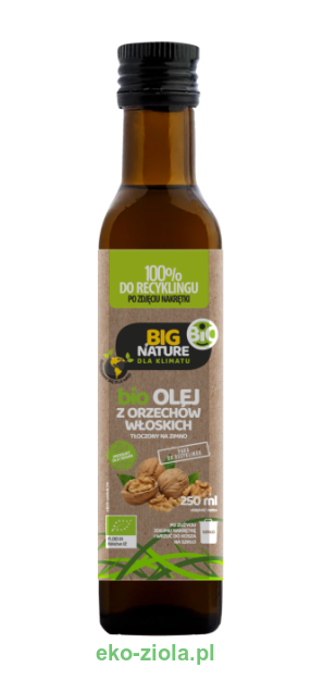 Big Nature Olej z orzechów włoskich BIO 250ml