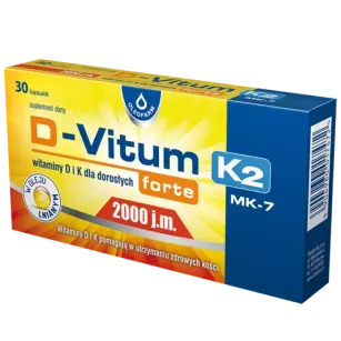 Oleofarm D-Vitum D3 2000j.m  +K2 75mg, 30kaps