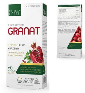 Medica Herbs Granat 520mg 60kaps