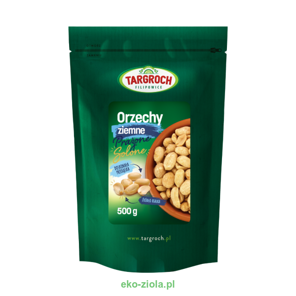 Targroch Orzechy ziemne prażone solone 500g