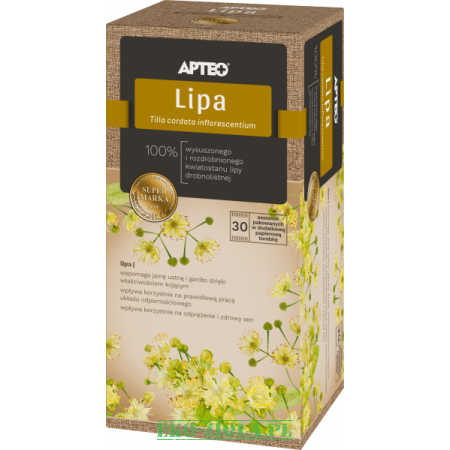 Apteo herbata Lipa 100% 30x1,5g