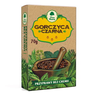 Dary Natury przyprawa Gorczyca czarna 70g