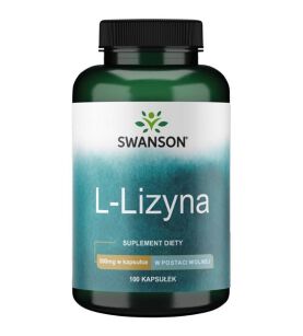 Swanson L-Lizyna 500mg 100kaps