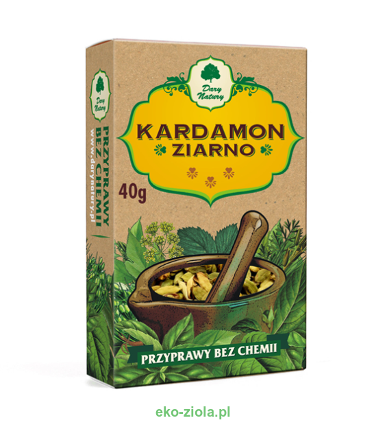 Dary Natury przyprawa Kardamon ziarno 40g