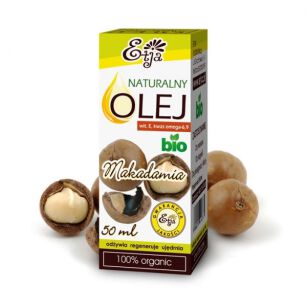 Olej Makadamia (nawilża, odżywia) BIO 50ml, Etja