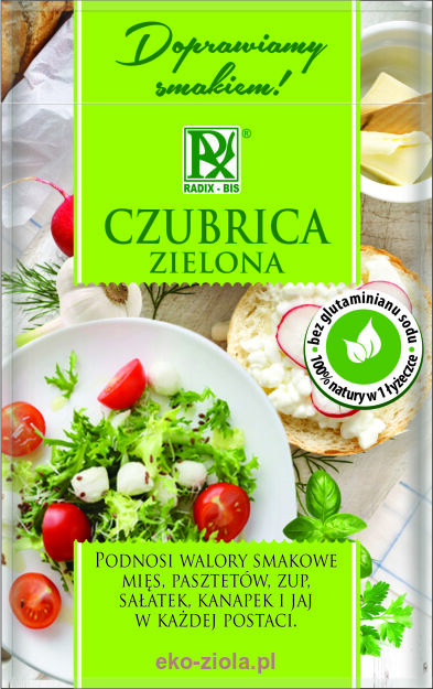 Radix Przyprawa czubrica zielona 25g