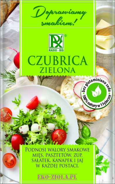 Radix Przyprawa czubrica zielona 25g