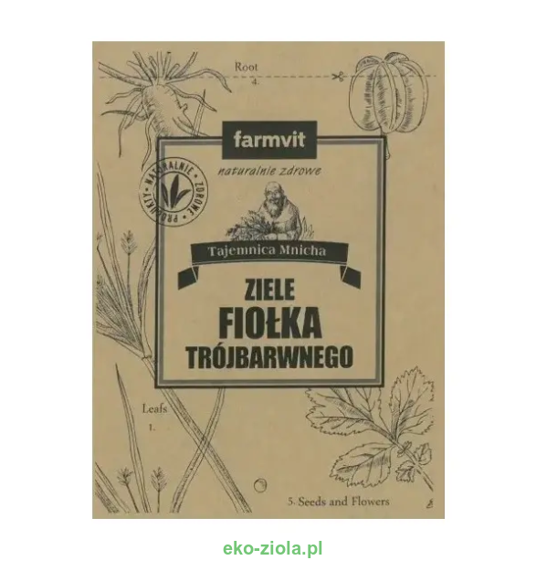 Farmvit Fiołek trójbarwny ziele 50g