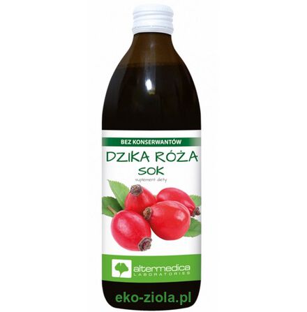 Alter Medica Sok z dzikiej róży (dzika róża) 500ml