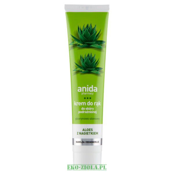 Anida Krem do rąk glicerynowo-aloesowy 125 ml