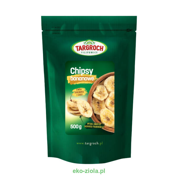 Targroch Chipsy bananowe 500g