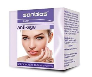 Sanbios Krem Anti-Age z komórkami macierzystymi 50ml