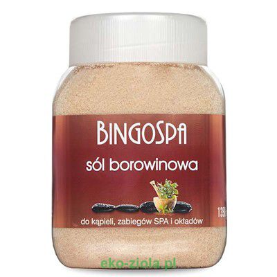 BingoSpa Sól Borowinowa do okładów i kąpieli 1,35kg