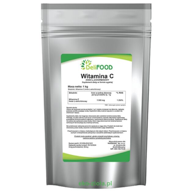 Vivio DeliFood Witamina C (kwas L-askorbinowy) 1000g